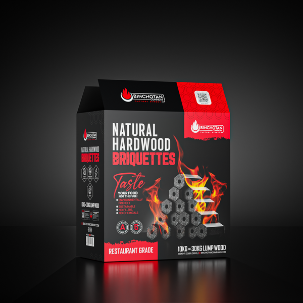 Natural Hardwood Briquettes - 22 lbs.