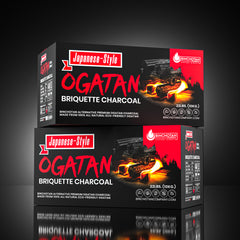 Japanese-Style Ogatan Briquette Charcoal  22 lbs.